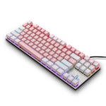IBLANCOD K87 87-Key Conflict-Free Mechanical Keyboard with Colorful Backlit for Home/Office/Gaming
