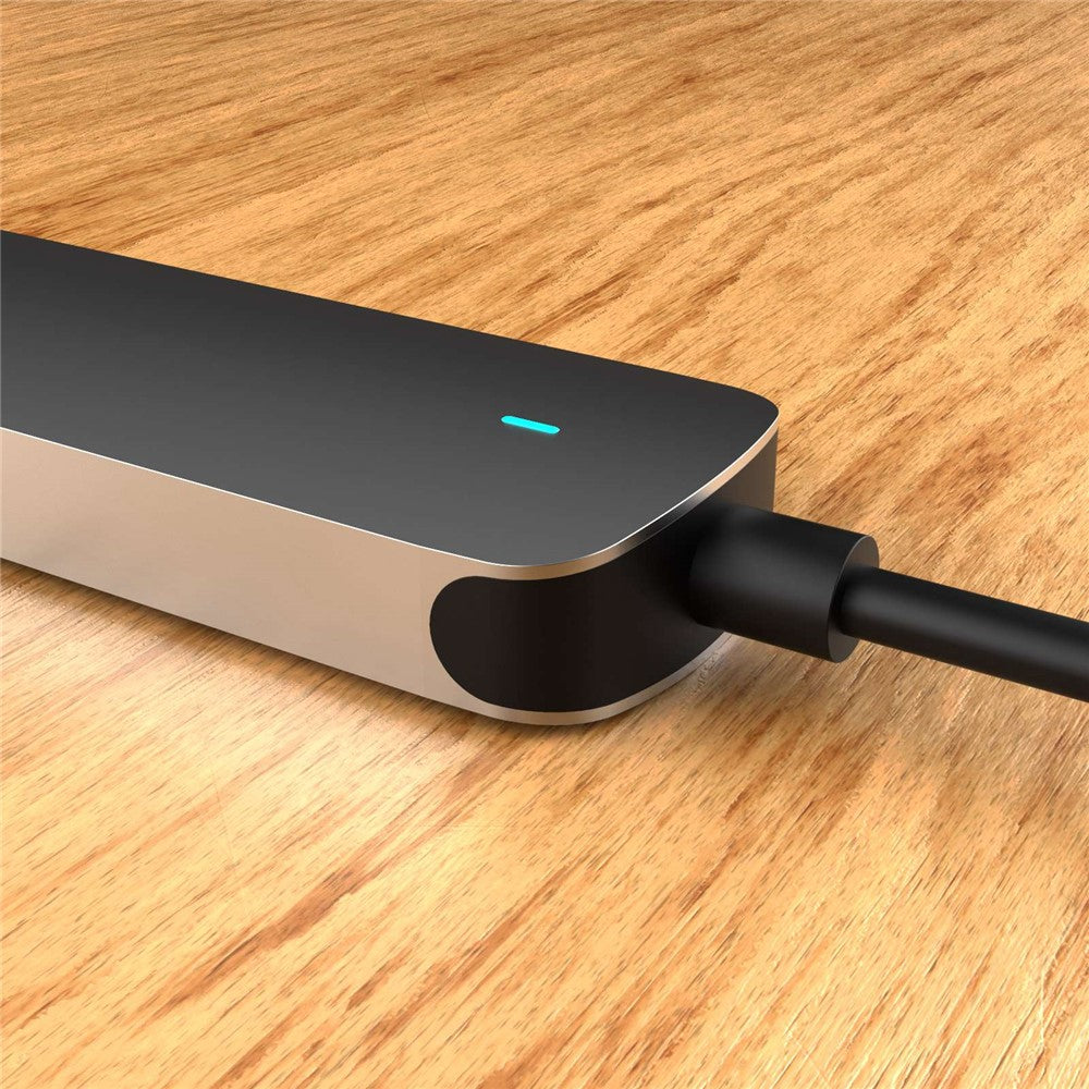 TX4H Type-C Hub to 4K HD Video Output+Type-C Charging+USB 3.0+USB 2.0, 4-In-1 USB-C Dock Expansion Station for Cellphone Computer