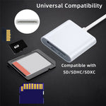 UC-155-SD002 USB 2.0 USB-C to TF Mini-SD SDXC SDHC Card Reader for MacBook Laptop Tablet Phone