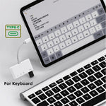 UC-155-SD004 4-in-1 USB 2.0 Type C to SD+TF+USB-A Female Card Reader PD 27W Adapter for Laptop Tablet Phone
