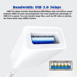 UC-155-TC001 Type-C til Type-A USB3.0 Hun-adapter kompatibel med Macbook Bærbar tablet-telefon