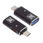 UC-035-AC 10Gbps Type-C to USB 3.0 Female OTG DC 5V Power Adapter for Tablet Phone