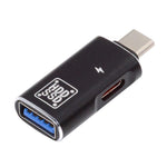 UC-035-AC 10Gbps Type-C to USB 3.0 Female OTG DC 5V Power Adapter for Tablet Phone