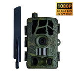 PR804LTE 4G Trail Camera 30MP 1080P Night Vision IP66 Waterproof Hunting Camera for Wildlife Scouting