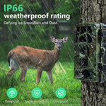 PR804LTE 4G Trail Camera 30MP 1080P Night Vision IP66 Waterproof Hunting Camera for Wildlife Scouting
