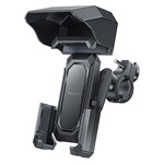 YESIDO C331 Bicycle Phone Holder with Sunshade, Bike Handlebar Phone Mount