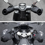 ROCKBROS D55 1 Pair Winter Motorcycle Handle Warm Cover Hand Protection Windproof Polar Fleece Gloves