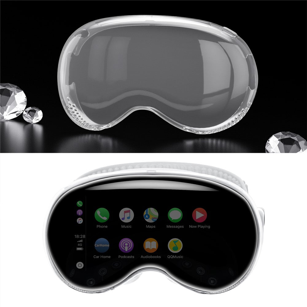 TPU Case for Apple Vision Pro Headset Protective Cover