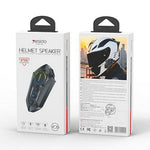 YESIDO VC19 Bluetooth-kompatibelt motorcykelhjelmheadset til cykling, trådløse øretelefoner med understøttelse af to telefonforbindelser og FM-radio