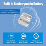 A300 1080P Thumb Action Camera with 4K Pixel Sensor WiFi Connectivity Magnetic Back Clip Mini Camera