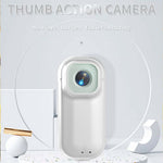A300 1080P Thumb Action Camera with 4K Pixel Sensor WiFi Connectivity Magnetic Back Clip Mini Camera