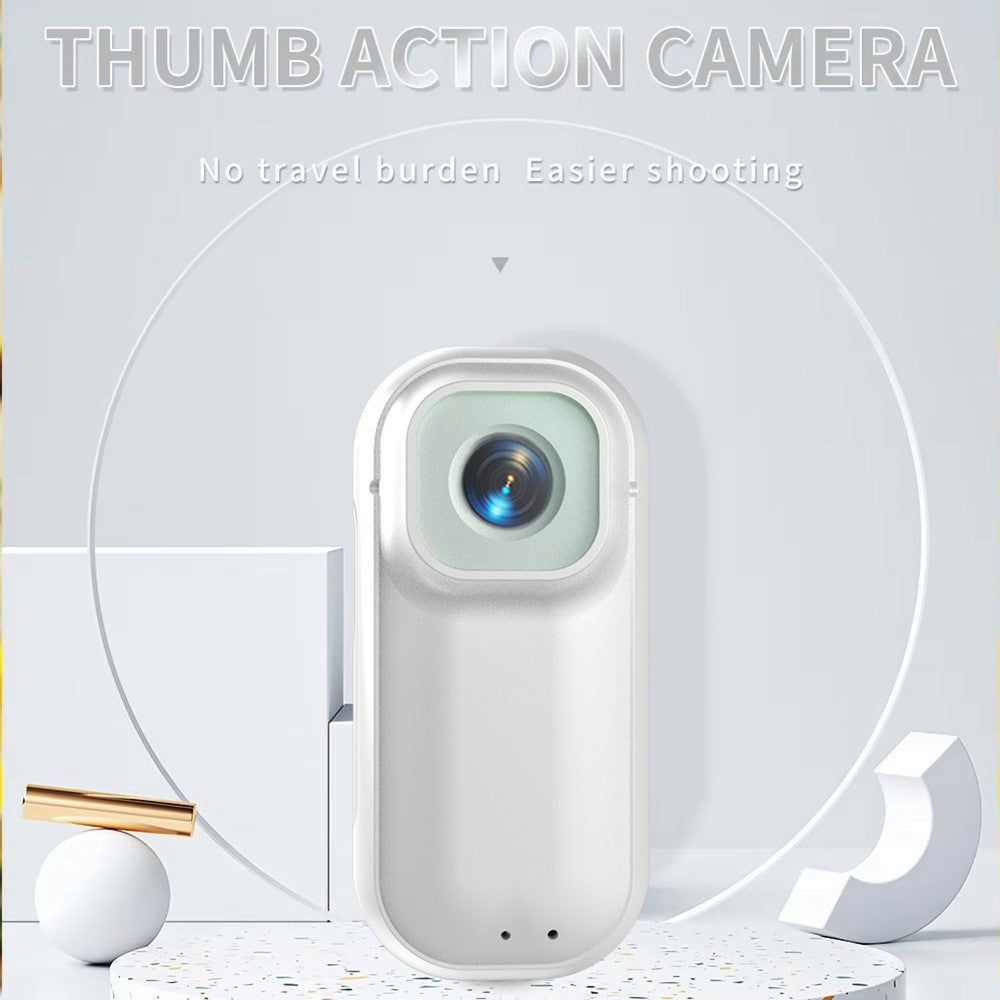 A300 1080P Thumb Action Camera with 4K Pixel Sensor WiFi Connectivity Magnetic Back Clip Mini Camera