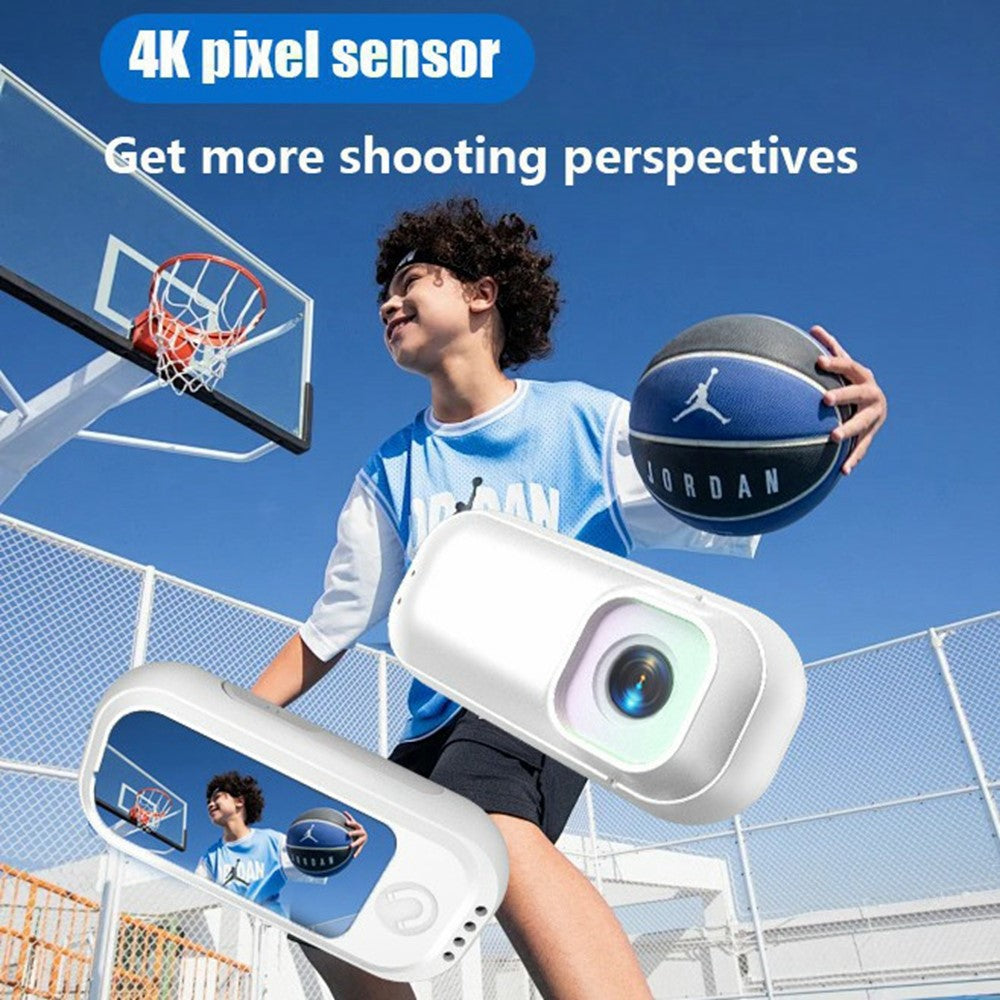 A300 1080P Thumb Action Camera with 4K Pixel Sensor WiFi Connectivity Magnetic Back Clip Mini Camera