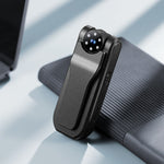 M23 4K Ultra HD Clip-on Mini Body Camera 180 graders roterande lins Nattseende WiFi Videoinspelare (utan TF-kort)