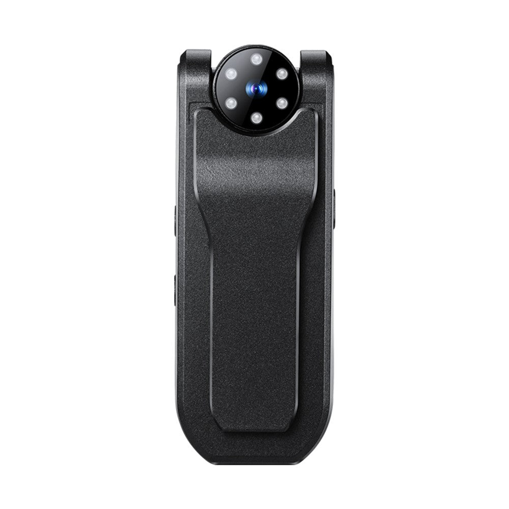 M23 4K Ultra HD Clip-on Mini Body Camera 180 graders roterande lins Nattseende WiFi Videoinspelare (utan TF-kort)