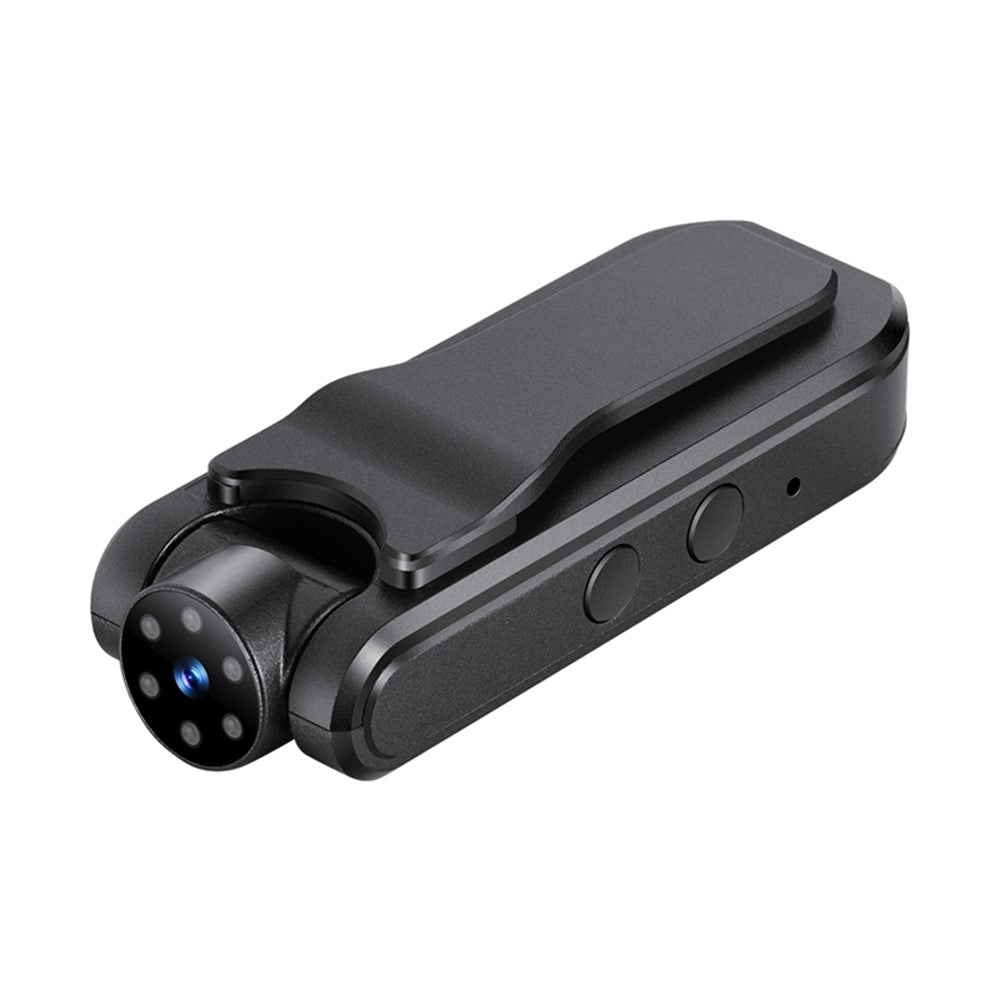 M23 4K Ultra HD Clip-on Mini Body Camera 180 graders roterande lins Nattseende WiFi Videoinspelare (utan TF-kort)