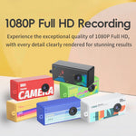 X7 0.96 Inch IPS Screen Retro Thumb Camera 1080P Full HD Recording Mini Digital Camera