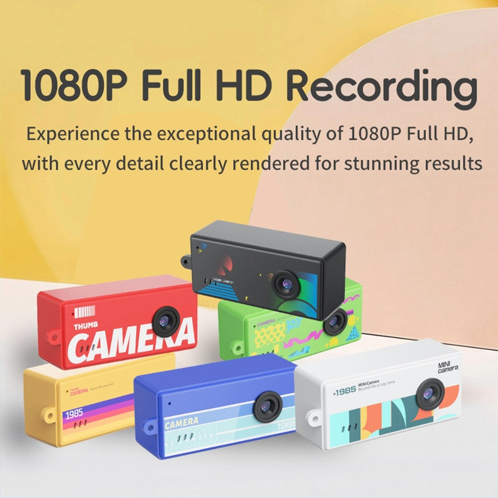 X7 0.96 Inch IPS Screen Retro Thumb Camera 1080P Full HD Recording Mini Digital Camera