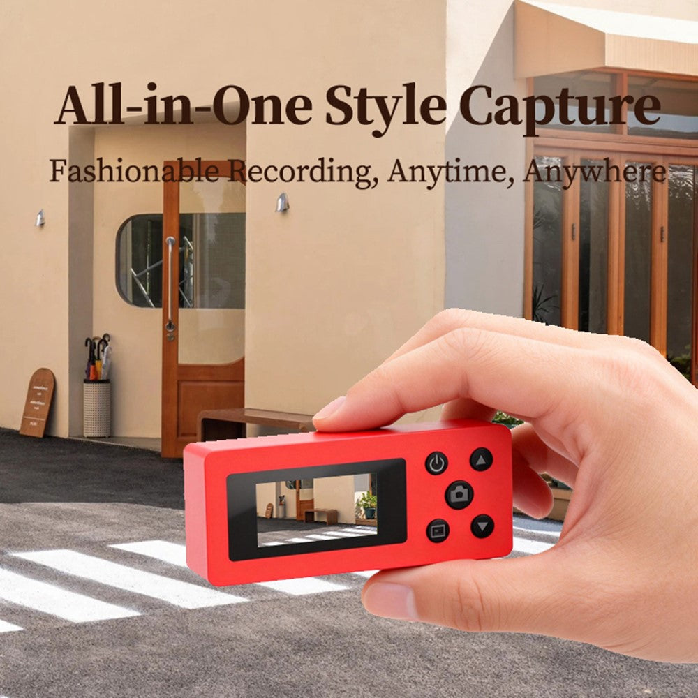 X7 0.96 Inch IPS Screen Retro Thumb Camera 1080P Full HD Recording Mini Digital Camera