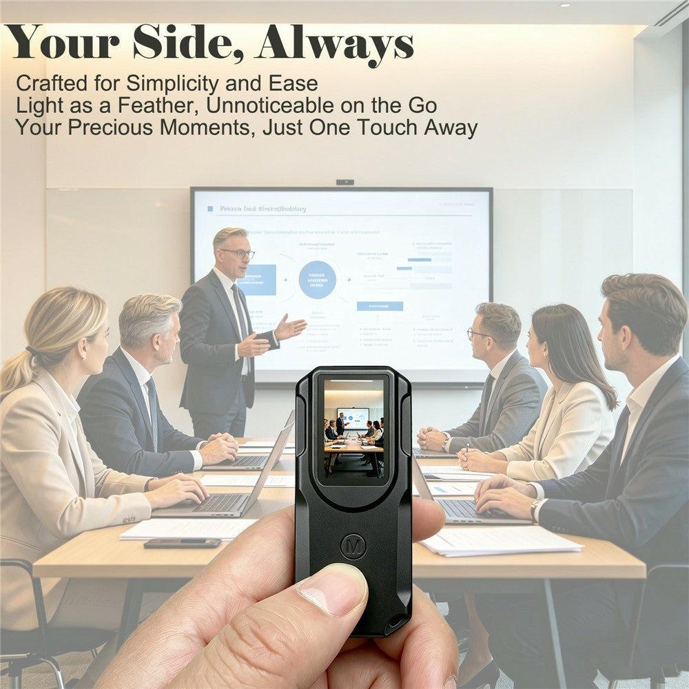 P100 Mini Camera 1080P HD Video Audio Recording Wearable Recorder with Lanyard
