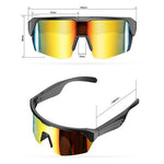 YJ006 2 in 1 Bluetooth-Compatible Smart Glasses UV400 Windproof Cycling Audio Sunglasses 130mAh Type-C Fast Charging