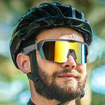 YJ006 2 in 1 Bluetooth-Compatible Smart Glasses UV400 Windproof Cycling Audio Sunglasses 130mAh Type-C Fast Charging