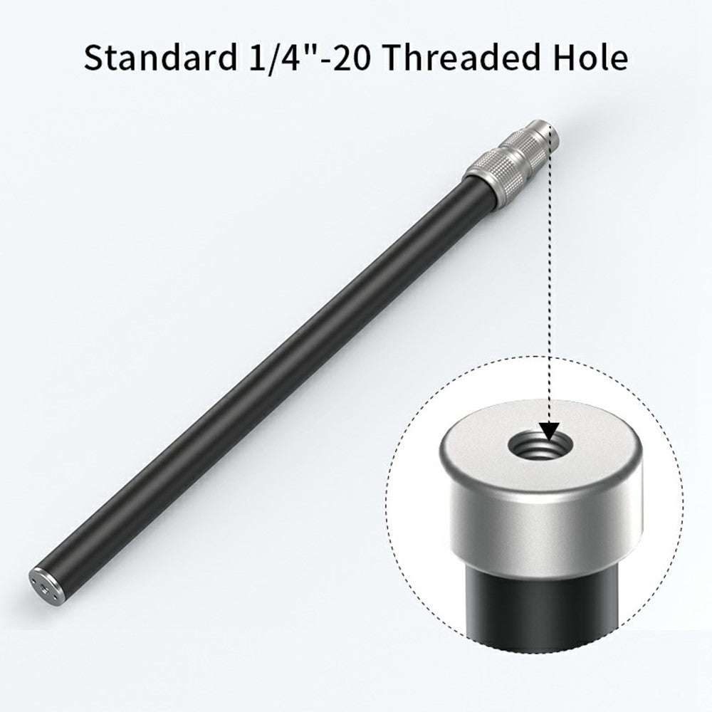 LANPARTE R95-B Aluminum Alloy Telescopic Selfie Stick Smartphone Action Camera Monopod with Remote Control