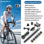 LANPARTE R95-B Aluminum Alloy Telescopic Selfie Stick Smartphone Action Camera Monopod with Remote Control