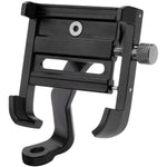AGR03 K07 Aluminum Alloy 360° Rotating Motorcycle Mobile Phone Holder Stand