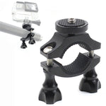 KF27870 Bike Camera Mount 1/4-inch Screw Adapter Bicycle Action Camera Bracket for GoPro / DJI Osmo