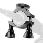 KF27870 Bike Camera Mount 1/4-inch Screw Adapter Bicycle Action Camera Bracket for GoPro / DJI Osmo