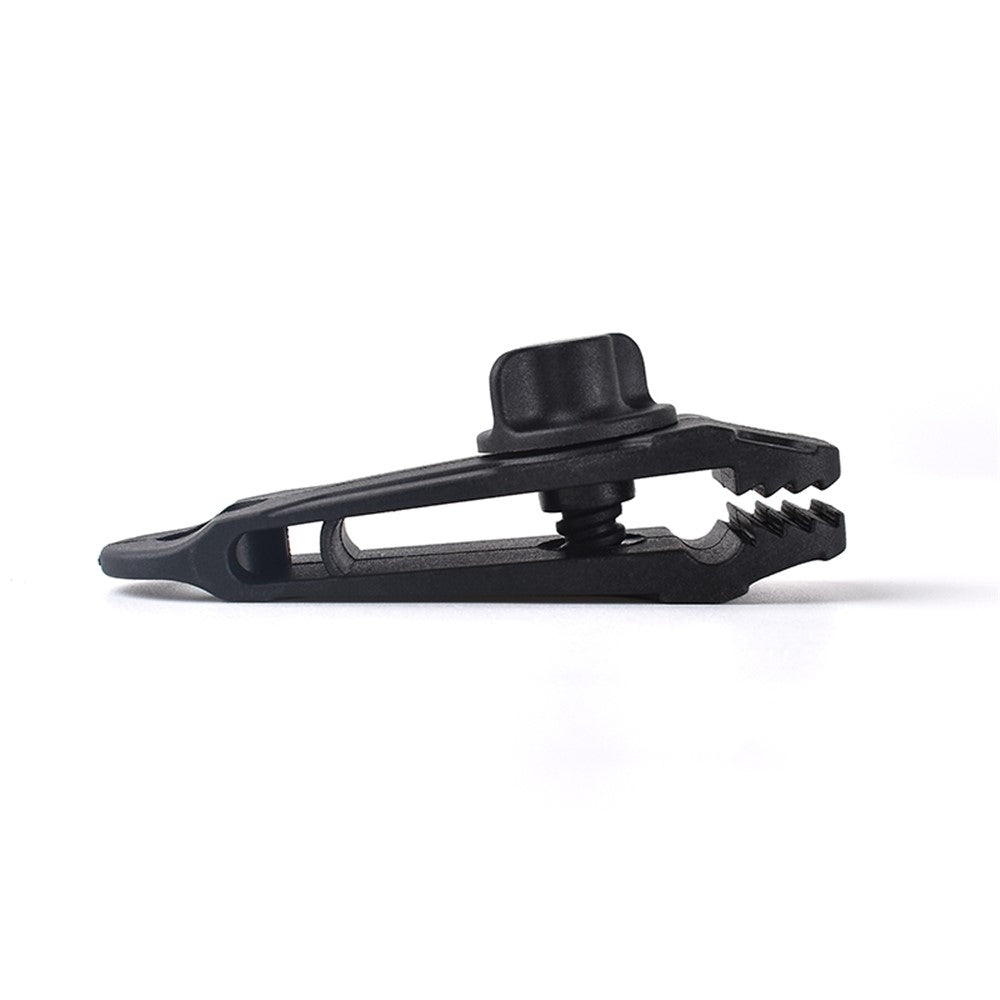 5Pcs/Set Outdoor Tent Canopy Tarp Clip Awning Windproof Fixed Buckle Clip for Camping Hiking