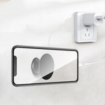 Aluminum Alloy Dual Magnetic Cell Phone Holder Phones Rotating Stand for Gym
