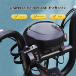 Helmet Combination Lock Universal PVC Portable Anti Theft Security Lock for Electric Motorcycle Scooter