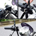 Electric Bike Motorcycle Helmet Lock Anti Theft Security Lock Handlebar Mount Waterproof Rust Proof Lock