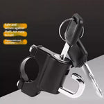 Electric Bike Motorcycle Helmet Lock Anti Theft Security Lock Handlebar Mount Waterproof Rust Proof Lock