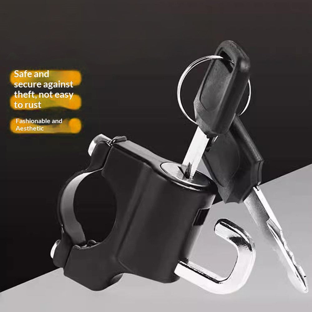 Electric Bike Motorcycle Helmet Lock Anti Theft Security Lock Handlebar Mount Waterproof Rust Proof Lock