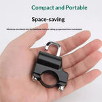 Electric Bike Motorcycle Helmet Lock Anti Theft Security Lock Handlebar Mount Waterproof Rust Proof Lock