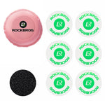 ROCKBROS 6-Piece Bicycle Inner Tube Patch Repair Kit No-Glue Adhesive Quick-Dry Repair Tool Set
