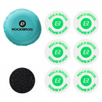 ROCKBROS 6-Piece Bicycle Inner Tube Patch Repair Kit No-Glue Adhesive Quick-Dry Repair Tool Set