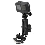 For GoPro 11 / 10  / Insta360 One R Motorcycle Sports Camera Mount Holder Adjustable Support Stand