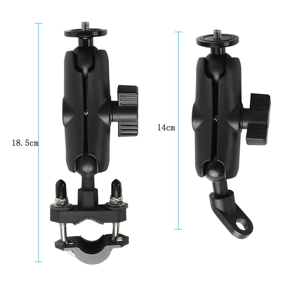 For GoPro 11 / 10  / Insta360 One R Motorcycle Sports Camera Mount Holder Adjustable Support Stand