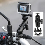 For GoPro 11 / 10  / Insta360 One R Motorcycle Sports Camera Mount Holder Adjustable Support Stand