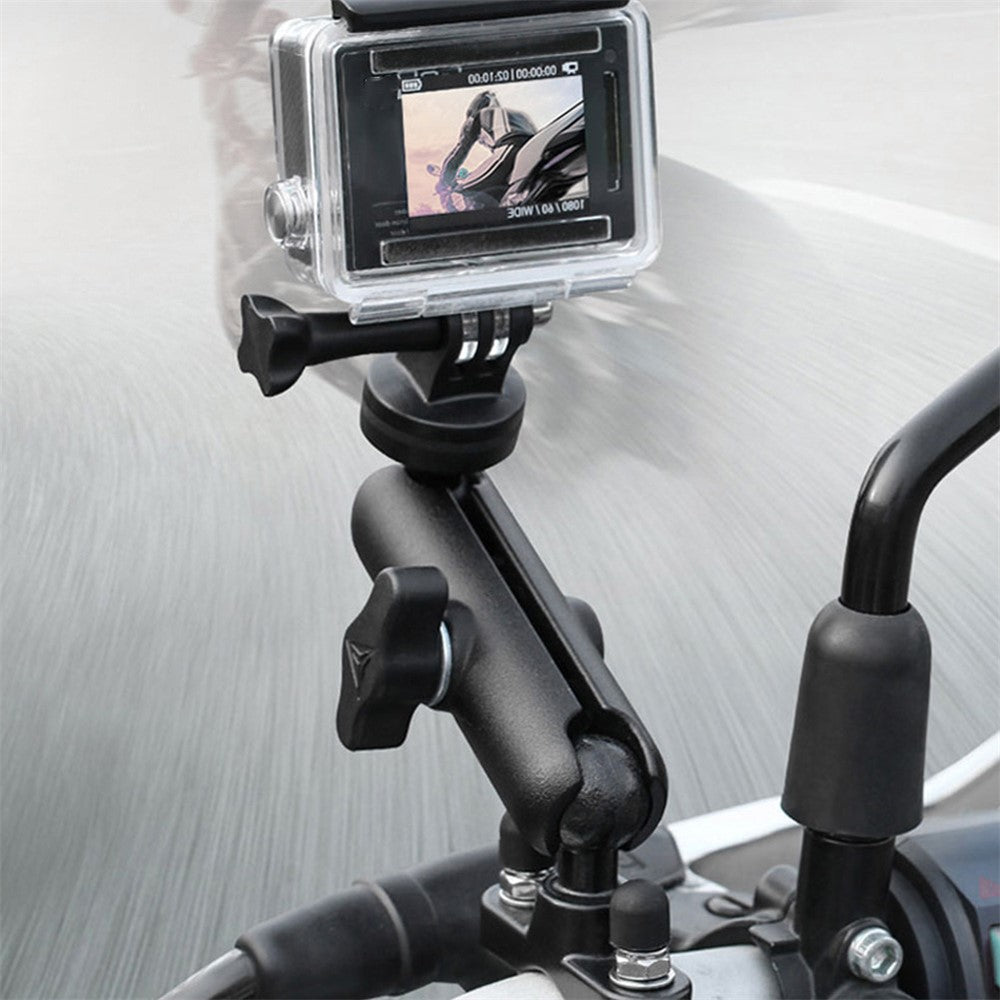 For GoPro 11 / 10  / Insta360 One R Motorcycle Sports Camera Mount Holder Adjustable Support Stand