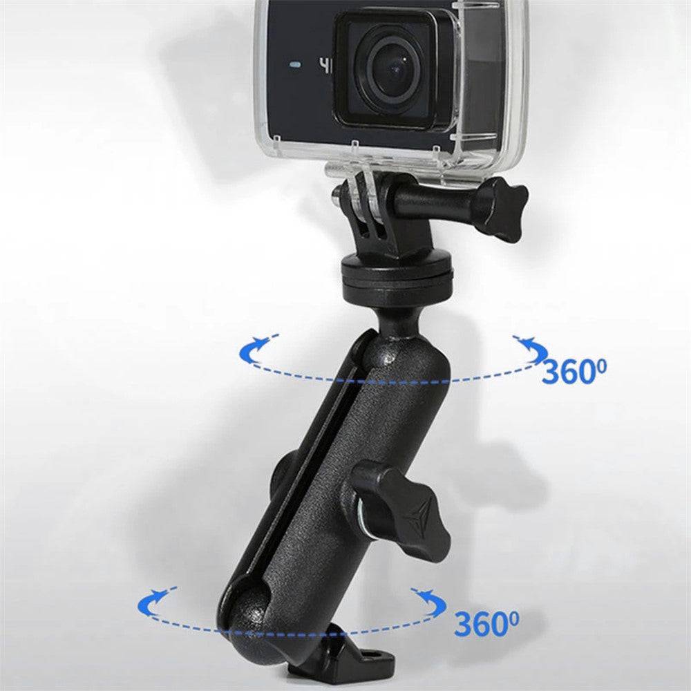 For GoPro 11 / 10  / Insta360 One R Motorcycle Sports Camera Mount Holder Adjustable Support Stand