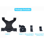 Universal 3.5-12 inch Motorcycle Bicycle Holder Mount Bracket Adjustable Tablet Stand