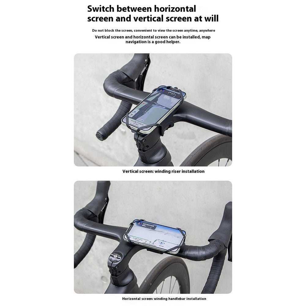 GUB P9 Bicycle E-Bike Scooter Silicone Phone Holder Bike Handlebar Cellphone Bracket
