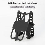 GUB P15 Silicone Phone Holder Road Mountain Bike Handlebar Cellphone Bracket