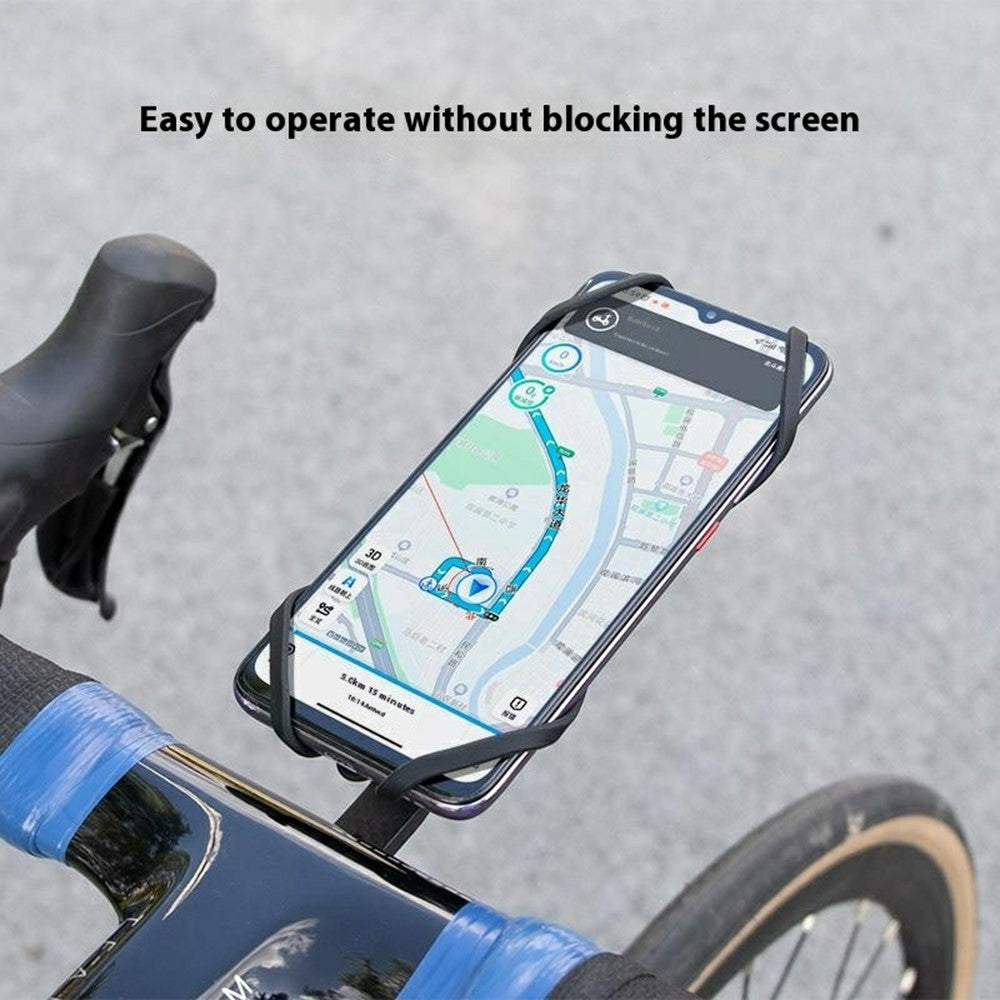 GUB P13 Silicone Phone Mount Bike Computer Bracket Fixing Cellphone Holder