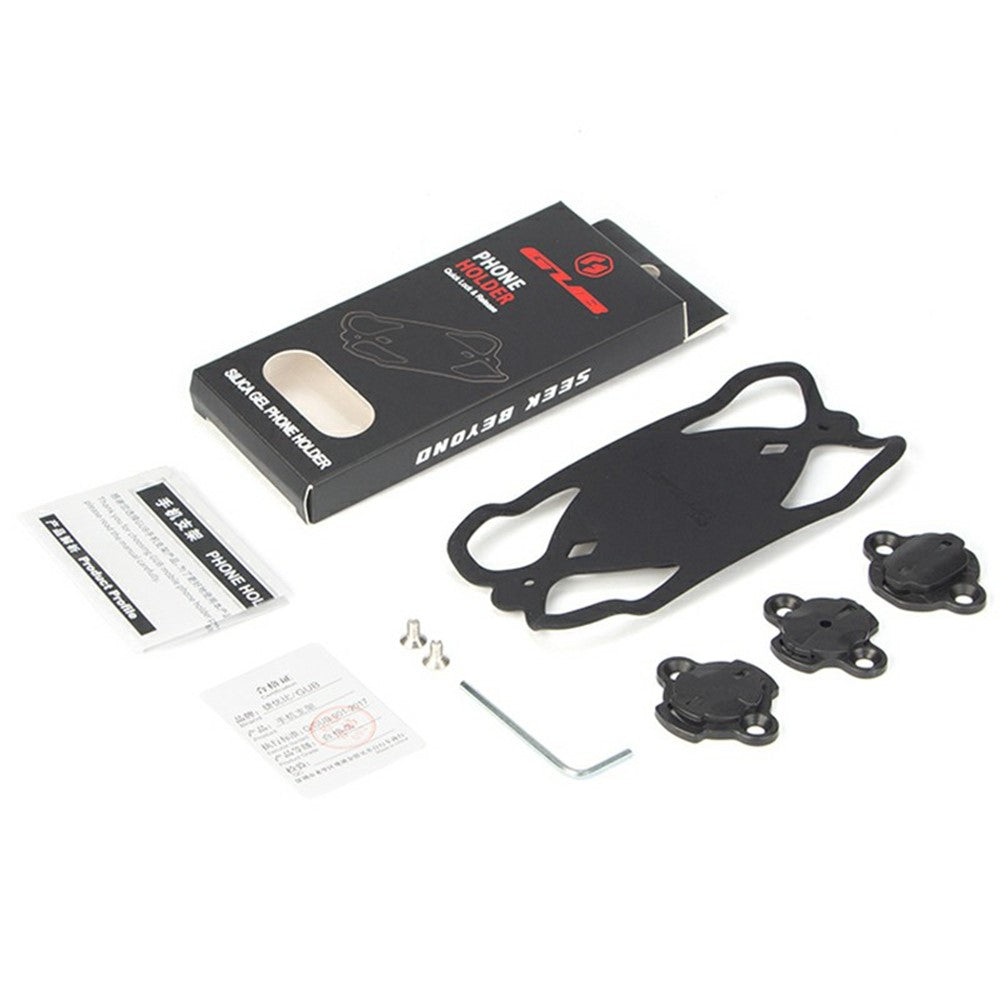 GUB P13 Silicone Phone Mount Bike Computer Bracket Fixing Cellphone Holder
